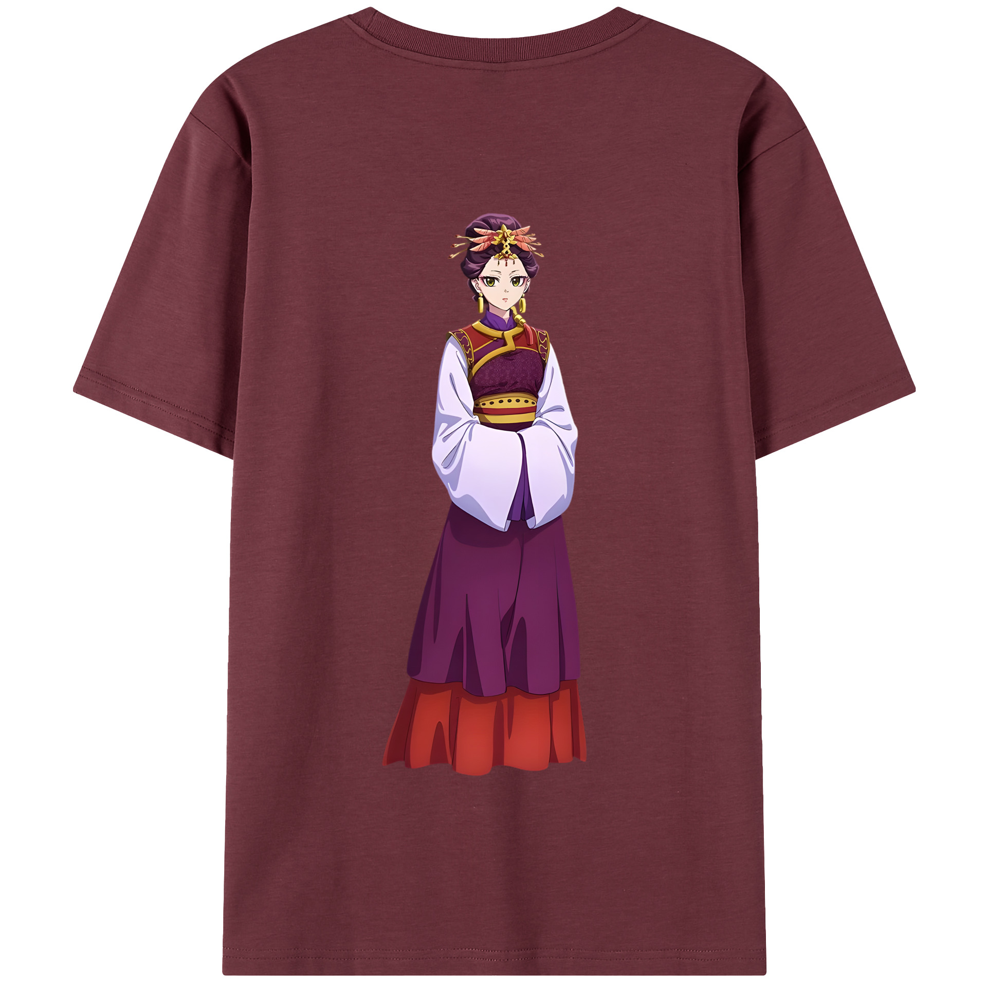 （画像用） 薬屋のひとりごと The Apothecary Diaries 綿100％半袖Tシャツ（背面プリント）